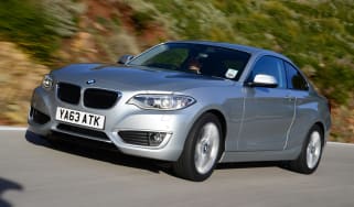 BMW 220d 2014 front tracking