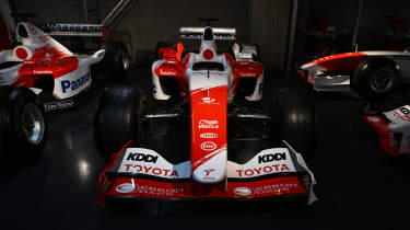 Gazoo racing - F1 car front end