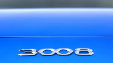 New Peugeot 3008 facelift 2020 badge 2