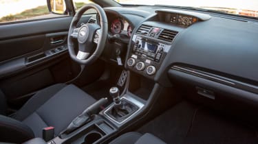 Subaru WRX 2014 interior side
