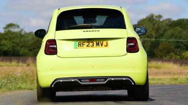 Abarth 500e - rear full width