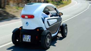 Renault Twizy rear tracking
