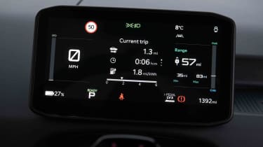 Kia PV5 - driver's instrument cluster