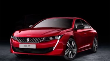 Peugeot 508 leaked - front