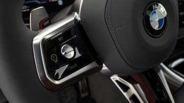 BMW 7 Series - steering wheel detail