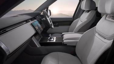 New Range Rover Electric interior