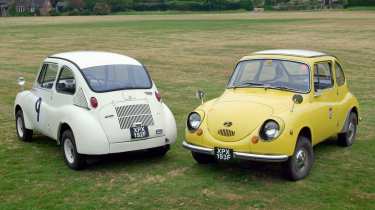 Subaru 360 - front and rear static