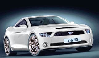 New Ford Mustang rendering