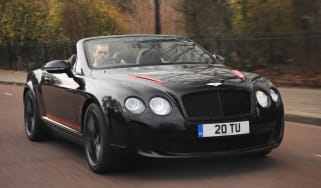 Bentley GTC Supersports front tracking