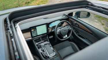 Skywell BE11 - interior through sunroof