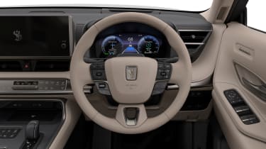 Toyota Century SUV - digital dashboard