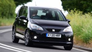 SEAT Mii electric UK - front driving