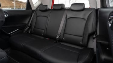 Kia Soul EV - rear seats
