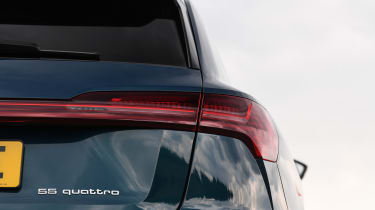 Audi e-tron long termer - first report rear light