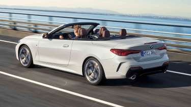 BMW 4 Series Convertible - rear corner coast