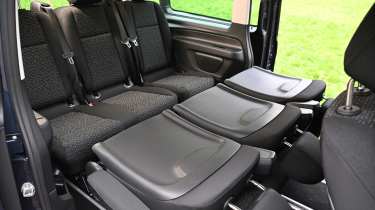 Mercedes Vito Tourer - seats folded