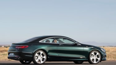 Mercedes S-Class Coupe side