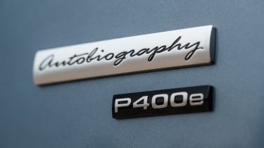 Range Rover PHEV - P400e badge