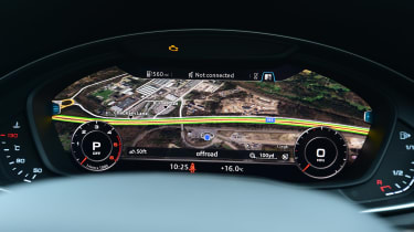 Audi Virtual Cockpit - Google Maps