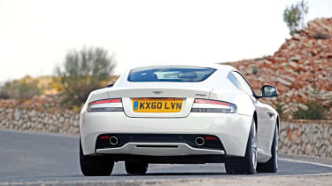 Aston Martin Virage rear