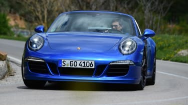 Porsche 911 Targa GTS nose