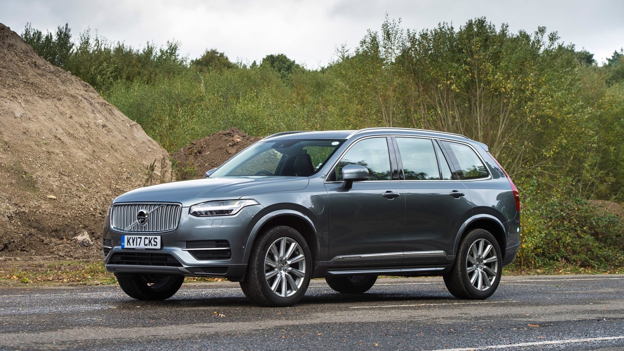 Audi Q7 etron vs Volvo XC90 T8 pictures Auto Express