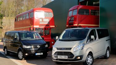 Ford Tourneo vs Volkswagen Caravelle