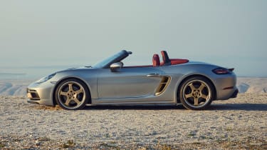 Porsche Boxster 25 Years - side