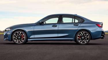 BMW 3 Series Facelift side shot