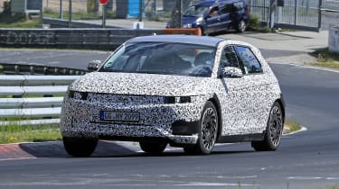 New Ioniq 5 electric SUV spied ahead of 2021 launch ...