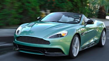 Aston Martin Vanquish Volante front