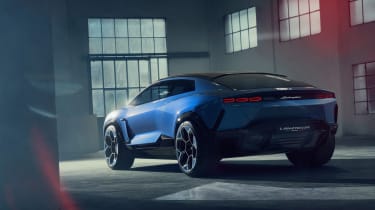 Lamborghini Lanzador electric GT concept rear