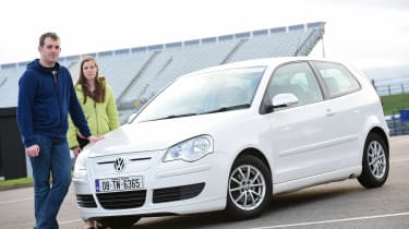 Volkswagen Polo BlueMotion - front