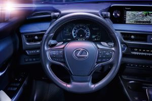 Lexus UX 300e - steering wheel