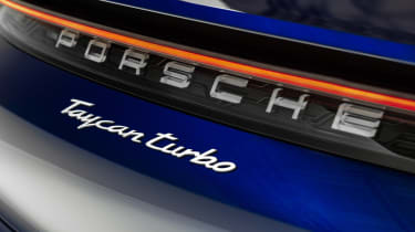 Porsche Taycan - Taycan Turbo badge