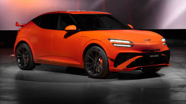 Genesis GV60 Magma - front static