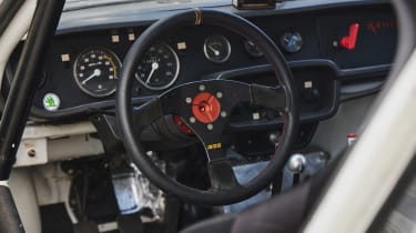Skoda 130 RS - steering wheel