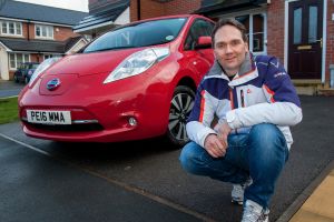 Electric car case study - Nissan Leaf Mark Tebbutt header