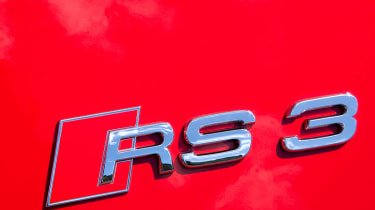Audi RS3 Sportback badge