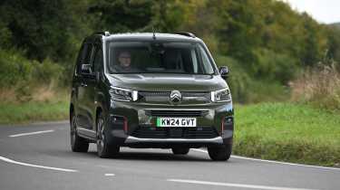 Citroen e-Berlingo - front cornering