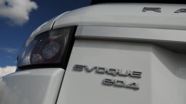 Range Rover Evoque eD4 badge