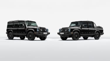 Ineos Grenadier Black Edition - front end