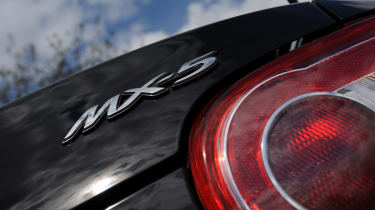 Mazda MX5 rear boot badge