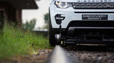 Land Rover Discovery Sport railway track
