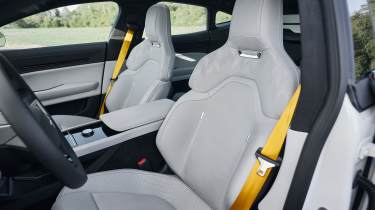 New Polestar 5 production car - front seats