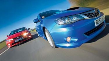 Impreza WRX vs Civic Type R