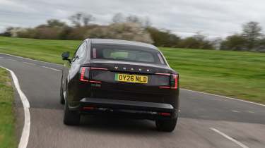 Volvo ES90 - rear cornering