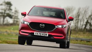 Mazda CX-5 - front cornering