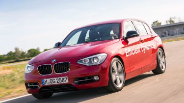 BMW 1 Series Direct Water Injection - front action