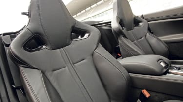 Jaguar XKR Convertible sports seats
